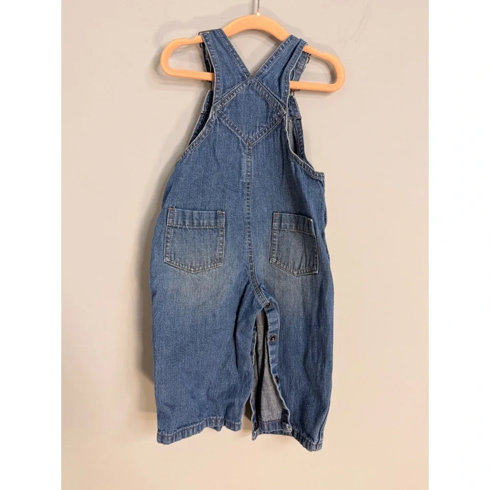 Genuine Kids from OshKosh Denim Overalls Blue Size 18 Months‎